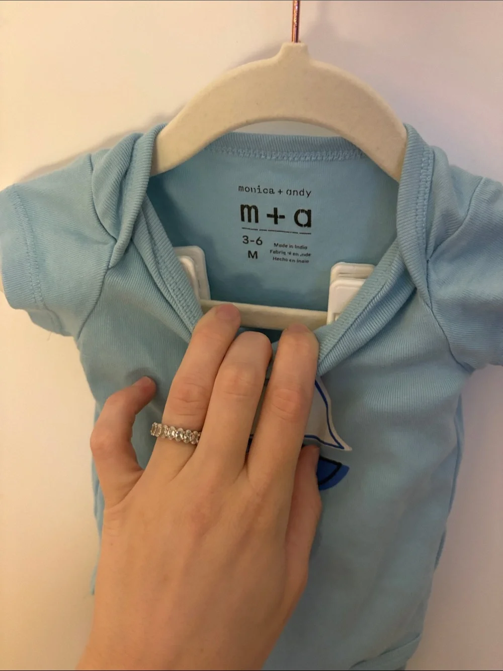 Monica + Andy Baby Boy Sailboat One-Piece Matching Set 3-6 Months